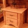 solid wood night stand / end table