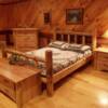 rustic chest, bed, end of bed chest and seat, night stand